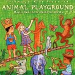 Couverture de Animal playground : playful tracks from around the world