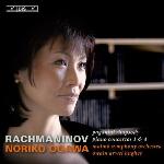 Paganini rhapsody Piano concertos 1 & 4 Serge Rachmaninov, comp. Noriko Ogawa, piano Malmö symphony orchestra Owain Arwel Hughrs, dir.