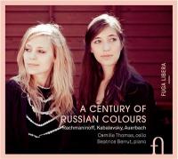 A century of russian colours Sergei Rachmaninov, comp. Camille Thomas, violoncelle Béatrice Berrut, piano