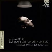 Wanderers nachtlied Franz Schubert, comp. Matthias Goerne, baryton Helmut Deutsch et Eric Schneider, piano
