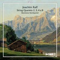 String quartets 2, 4 & 8 / Joseph Joachim Raff, comp. | Raff, Joseph Joachim (1822-1882) - compositeur germano-suisse. Compositeur