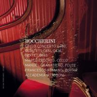 Cello concerto G480, quintets G451, G436, sextet G463 / Luigi Boccherini, comp. | Boccherini, Luigi (1743-1805) - violoncelliste et compositeur italien. Compositeur