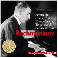 Couverture de Serge Rachmaninov joue Schumann, Chopin, Liszt