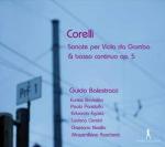 Sonate per viola da gamba & basso continuo, op. 5 / Arcangelo Corelli, comp. | Corelli, Arcangelo (1653-1713). Compositeur. Comp.