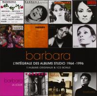 L'intégrale des albums studio 1964-1996 Barbara, piano, chant