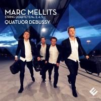 Quatuors à cordes N°3, 4, 5 / Marc Mellits, comp. | Mellits, Marc (1966-....). Compositeur. Comp.