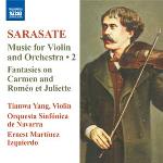 Music for violin and orchestra. 2 : Fantaisies on Carmen and Romeo et Juliette | Pablo de Sarasate (1844-1908). Compositeur