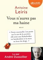Vous n'aurez pas ma haine | Antoine Leiris (1981-....). Auteur