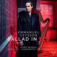 Ballad in red : Debussy, Hindemith, Salzédo / Emmanuel Ceysson, hrp | Ceysson, Emmanuel