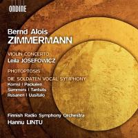 Violin concerto / Bernd Alois Zimmermann, comp. | Zimmermann, Bernd Alois (1918-1970). Compositeur