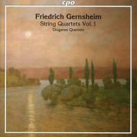 String quartets : vol. 1 / Friedrich Gernsheim, comp. | Gernsheim, Friedrich (1839 - 1916) - pianiste et compositeur allemand. Compositeur