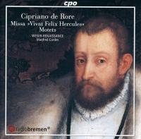 Missa "Vivat Felix Hercules" and Motets | Cipriano de Rore (1516?-1565). Compositeur