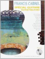 Hors-saison : spécial guitare : solfège/tablatures