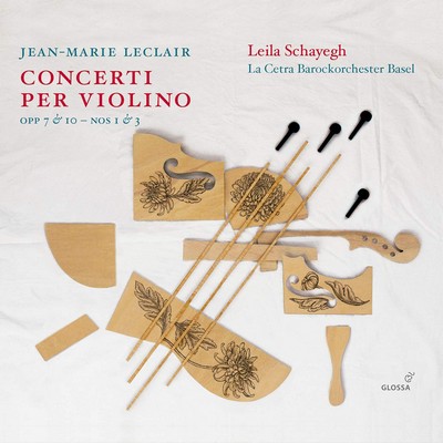 Concerti per violino, vol. 2 Jean-Marie Leclair, comp. Leila Schayegh, dir. & vl. Cetra Barockorchester Basel (La), ens. instr.