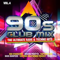 90s club mix : the ultimate rave & techno hits. vol. 4 / Eiffel 65, Reel to real, Captain Jack, [et als]... | Kadoc