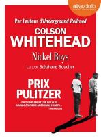 Nickel boys | Whitehead, Colson (1969-....). Auteur