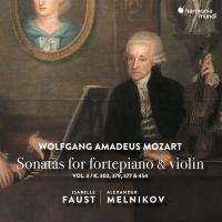 Sonatas for fortepiano & violin, vol. 3 / Wolfgang Amadeus Mozart, comp. | Mozart, Wolfgang Amadeus (1756-1791). Compositeur. Comp.