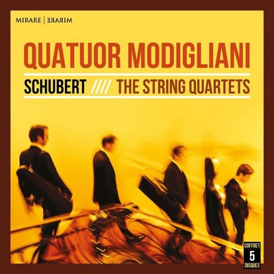 The string quartets Franz Schubert, comp. Quatuor Modigliani, ens. instr.