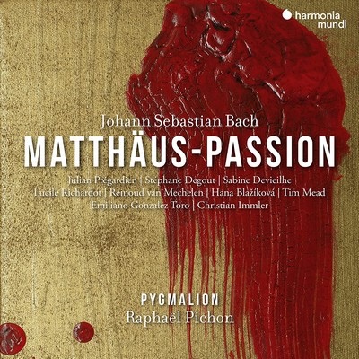 Matthäus-Passion, BWV.244 Johann Sebastian Bach, comp. Stéphane Degout, B Lucile Richardot, A Sabine Devieilhe, S Julian Prégardien, T Raphaël Pichon, dir. Pygmalion, ens. voc. & instr.
