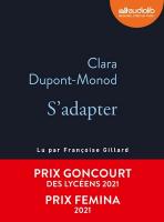 S'adapter / Clara Dupont-Monod | Dupont-Monod, Clara