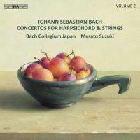 Concertos for harpsichord & strings, vol.2 / Johann Sebastian Bach | Bach. Compositeur. Comp.