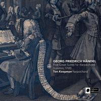 Five great suites for harpsichor | Georg Friedrich Händel (1685-1759). Compositeur