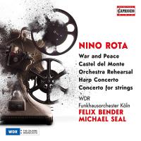 Guerre et paix-castel del monte-prova d'orchestra-concerto pour harpe-concerto pour cordes | Nino Rota (1911-1979). Compositeur