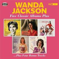 Five classic albums plus : Country style . Wanda Jackson . There's a party going on . Right or wrong . Wonderful Wanda | Wanda Jackson (1937-....). Chanteur