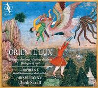 Oriente Lux : dialogue des âmes | Jordi Savall (1941-....). Chef d’orchestre