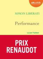 Performance / Simon Liberati | Liberati, Simon